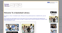 Desktop Screenshot of hoops-library.com